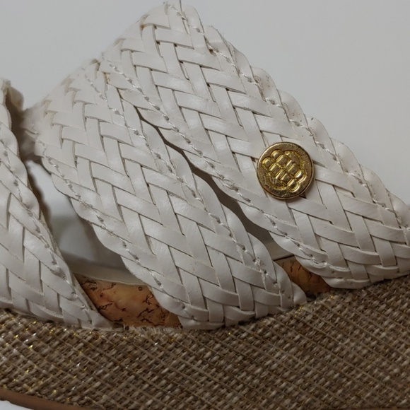 Dana Buchman White Woven Slide On Shoes!!! - Picture 4 of 8